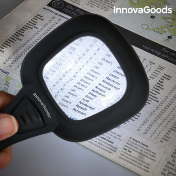 Lupa cu lumina LED Alba si Ultravioleta X3 Magiolet Innovagoods - imagine 7