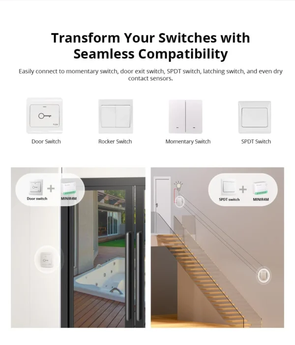 Releu Smart Wifi Sonoff MINIR4M Extreme - Matter - imagine 9