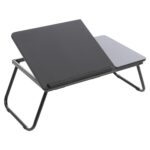 Masa pliabila pentru laptop MDF, unghi ajustabil, multifunctionala, neagra