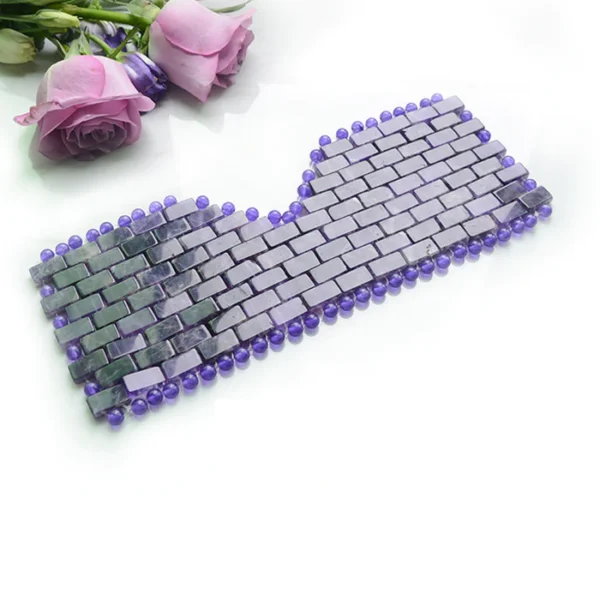 Masca de Ochi din Ametist pentru rejuvenare, calmarea ochilor, indepartarea cearcanelor, relaxare si stare de bine - imagine 6