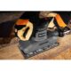 Masina de slefuit orbital, excentric, 380 W, dreptunghiular, 115x230 mm, Graphite - imagine 2
