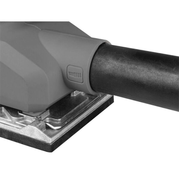Masina de slefuit orbital, excentric, 380 W, dreptunghiular, 115x230 mm, Graphite - imagine 3