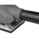 Masina de slefuit orbital, excentric, 380 W, dreptunghiular, 115x230 mm, Graphite - imagine 3