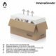 Masuta laptop LapWood Gadget Cool® din bambus multifunctionala, reglabila, pliabila - imagine 14