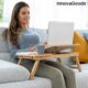 Masuta laptop LapWood Gadget Cool® din bambus multifunctionala, reglabila, pliabila - imagine 2