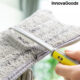 Mop cu burete din fibre cu stoarcere tip X Twop Innovagoods, rotatie de 360°, brat extensibil - imagine 10