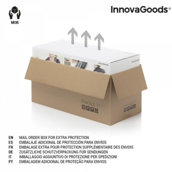 Mop triplu Trimoppy InnovaGoods cu pulverizator si 3 lavete lavabile din microfibra - imagine 8