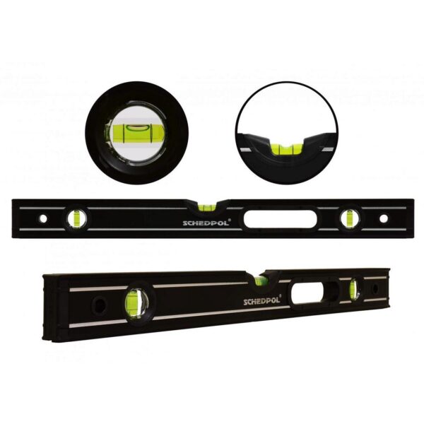 Nivela MAX PROFESIONAL magnetica 3 bule 200 cm - imagine 3