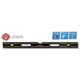 Nivela MAX PROFESIONAL magnetica 3 bule 200 cm - imagine 5