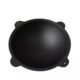 Oala de fonta tip wok, cu capac, 51.5x26 cm, Perfect Home - imagine 5
