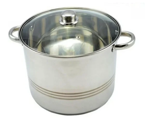 Oale cu capac, inox, set 3 piese, Perfect Home - imagine 5