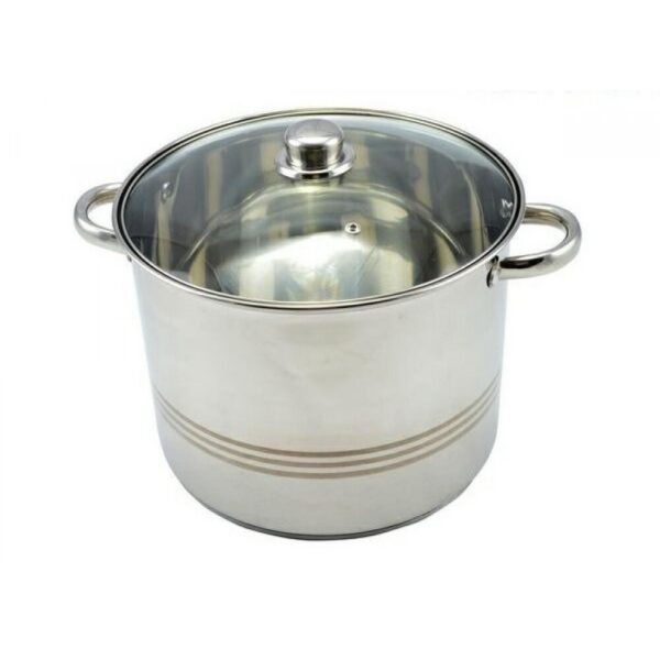 Oale cu capac, inox, set 3 piese, Perfect Home - imagine 4