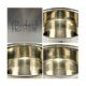 Oale cu capac, inox, set 3 piese, Perfect Home - imagine 3
