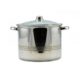 Oale cu capac, inox, set 3 piese, Perfect Home - imagine 2