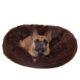 Culcus moale, pentru caine/pisica, maro, 60 cm - imagine 6