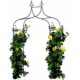 Arcada metalica, pergola, pentru gradina, ascutita, 150x37x240 cm - imagine 3