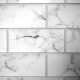 Panou decorativ, PVC, model marmura 3D, alb si negru, 96x48.5 cm - imagine 3