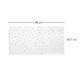 Panou decorativ, PVC, model mozaic, nuante gri si alb, 96x48.5cm - imagine 4