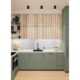 Panou decorativ, PVC, model mozaic, nuante gri si alb, 96x48.5cm - imagine 3
