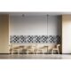 Panou decorativ, PVC, model mozaic, alb si negru, 96x48.5cm - imagine 4