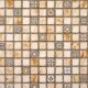Panou decorativ, PVC, model mozaic, nuante portocaliu murdar, 96x48.5cm - imagine 6