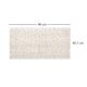 Panou decorativ, PVC, model mozaic, nuante portocaliu murdar, 96x48.5cm - imagine 4