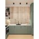 Panou decorativ, PVC, model mozaic, nuante portocaliu murdar, 96x48.5cm - imagine 2