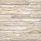 Panou decorativ, PVC, model piatra 3D, nuante crem, 96x48.5 cm - imagine 6
