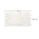 Panou decorativ, PVC, model piatra 3D, nuante crem, 96x48.5 cm - imagine 5
