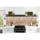 Panou decorativ, PVC, model mozaic, nuante maro murdar, 96x48.5cm - imagine 3