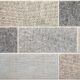 Panou decorativ, PVC, model textil 3D, nuante gri pastel, 96x48.5cm - imagine 6