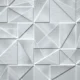 Panou decorativ, PVC, model marmura 3D, abstract, nuante gri, 96x48.5 cm  - imagine 6