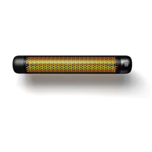 Panou Incalzire Radiant cu Infrarosu, 2000W, Termostat, 2 trepte de putere, Display LED, Control Telecomanda - imagine 1