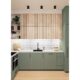 Panou decorativ, PVC, model caramida 3D, gri, 96x48.5 cm - imagine 3