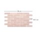 Panou decorativ, PVC, model caramida 3D, maro, 96x48.5 cm - imagine 4