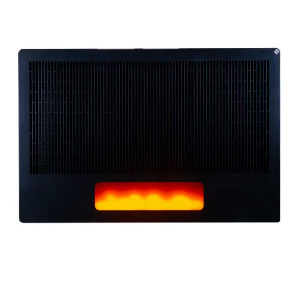 Panou radiant cu proiectie flacara LED, Smart WiFi, termostat integrat, 1700W, design modern, 84 x 56 cm - imagine 1