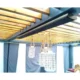 Panou radiant de incalzire cu Infrarosu, 2400W, control WI-FI si telecomanda, Interior-Exterior, display LED, negru - imagine 8