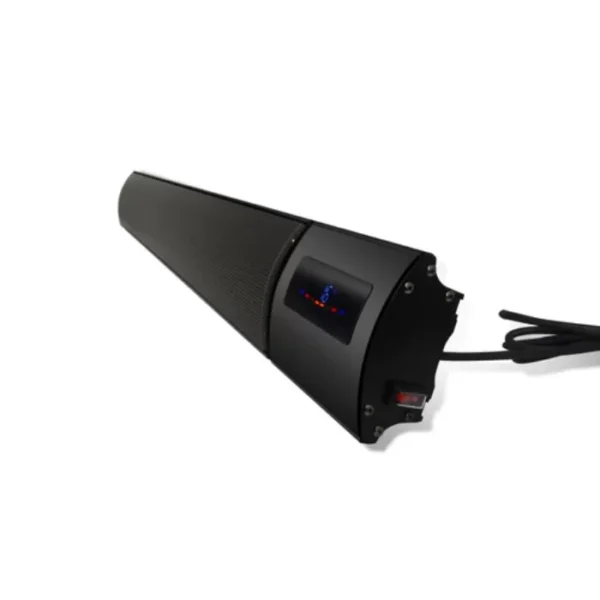 Panou radiant de incalzire cu Infrarosu, 2400W, control WI-FI si telecomanda, Interior-Exterior, display LED, negru - imagine 7