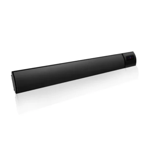 Panou radiant de incalzire cu Infrarosu, 2400W, control WI-FI si telecomanda, Interior-Exterior, display LED, negru - imagine 2
