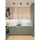 Panou decorativ, PVC, model caramida 3D, alb, 96x48.5 cm - imagine 6