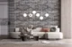 Panou decorativ, PVC, model caramida 3D, nuante cenusiu inchis, 96x48.5cm - imagine 7