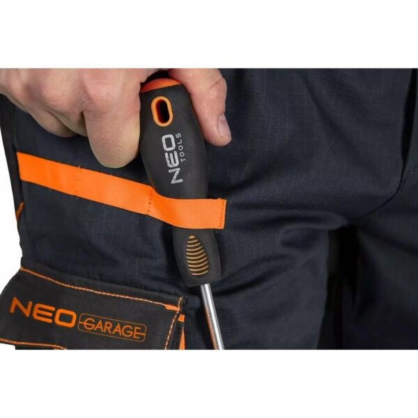 Pantaloni de lucru, model Garage, bumbac, marime XL/54, NEO - imagine 10