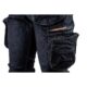 Pantaloni de lucru tip blugi cu 5 buzunare, model Denim, marimea XXXL/58, NEO - imagine 9