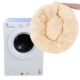 Culcus moale, pentru caine/pisica, crem, 60 cm - imagine 5