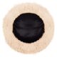 Culcus moale, pentru caine/pisica, crem, 60 cm - imagine 8
