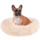 Culcus moale, pentru caine/pisica, crem, 60 cm - imagine 2