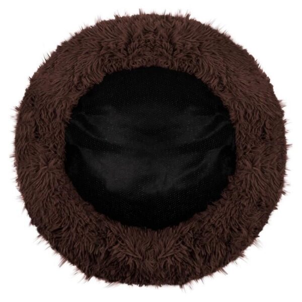 Culcus moale, pentru caine/pisica, maro, 60 cm - imagine 11