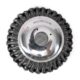 Perie sarma, tip cupa, cu toroane, pentru motocoasa/trimmer, Micul Fermier, 150 mm - imagine 4