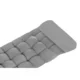 Perna groasa matlasata pentru sezlong de gradina gri HICK Confort, 173 x 50 x 5 cm, bumbac rezistent - imagine 3