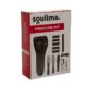 Pila electrica penru calcaie Soulima SilkySkin, Acumulator, Set Multifunctional, 6 Capete Interschimbabile, 2 viteze, Display LED, ergonomic, Negru - imagine 9